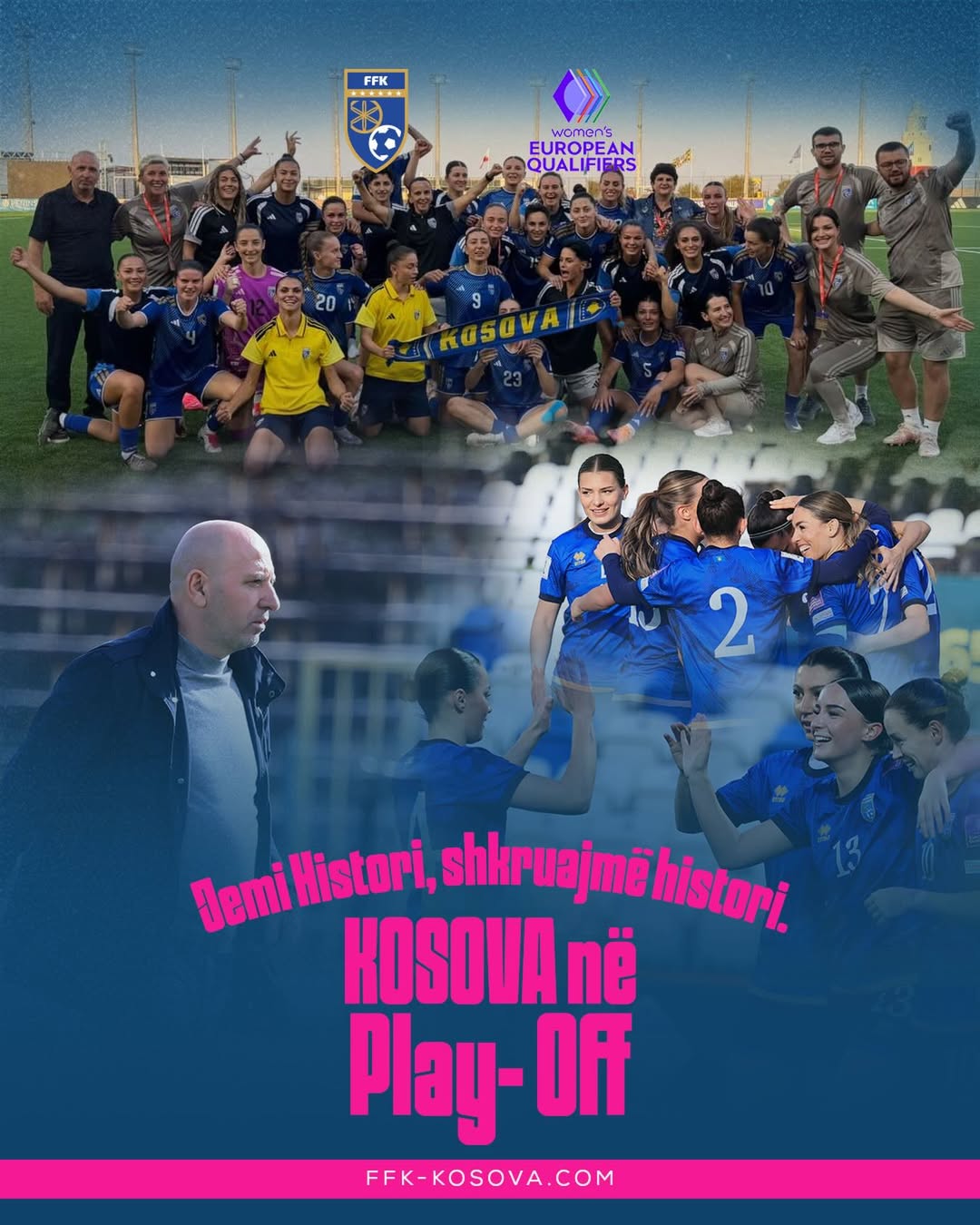 Çikat e Kosovës vazhdojnë të shkruajnë histori. 💙🇽🇰 by @ffk_kos