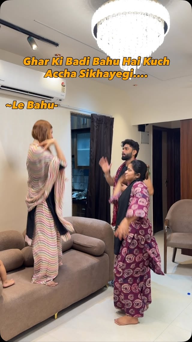 Biwi Rocks Husband Shock😂