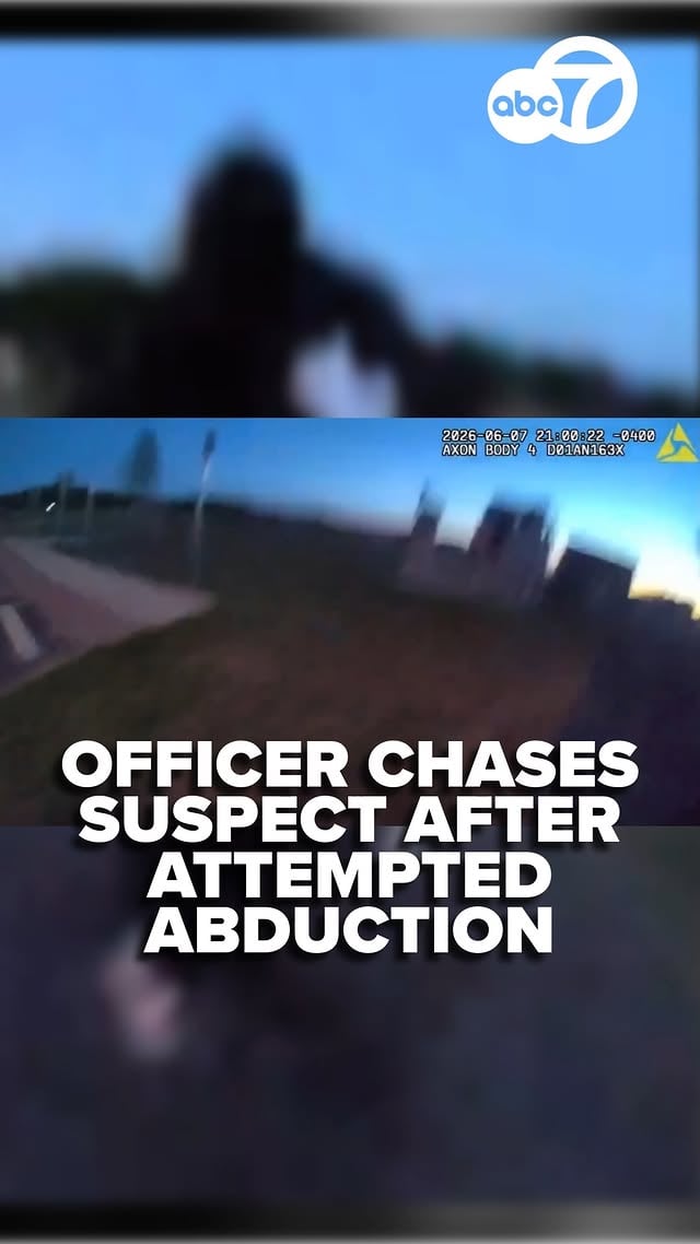 Manassas City police have released body-worn camera footage showing an officer's interaction with one of the individuals connected to an attempted abduction at Dean Park.Investigators said two males approached a 4-year-old girl and tried to lure her away with candy. MORE IN BIO LINK by @7newsdc