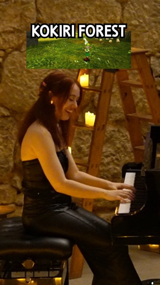 Kokiri Forest - Zelda: Ocarina of Time 🌿📍 Museu de l'Aigua i el Tèxtil de Manresa#reels #pianists #kokiriforest #zeldamusic #ocarinaoftime by @elesky