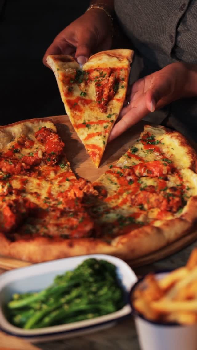 Excited for this buffalo chicken pizza to hit @gordonramsaystreetpizza UK tomorrow for a limited time 😍 by @gordongram