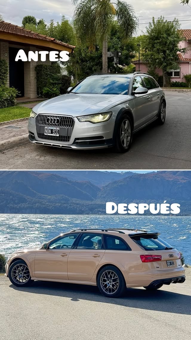 3 meses con el A6 y este fue su proceso. Ya llegó a su final con nosotros, le dimos nuestro toque, lo disfrutamos y está listo para su próximo dueño. Te gustaría que sea tuyo? Que es lo que más te gustó? Te leemos en comentarios!!