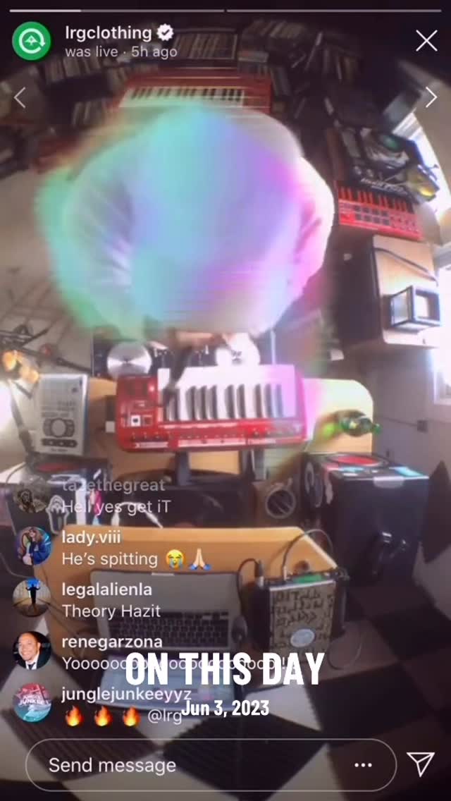 Rehearsed a verse live on LRG’s account a few years ago. Less beats and more raps on the way. Beat by DSTL. We only make dope music theoryhazit.com by @th3oryhazit