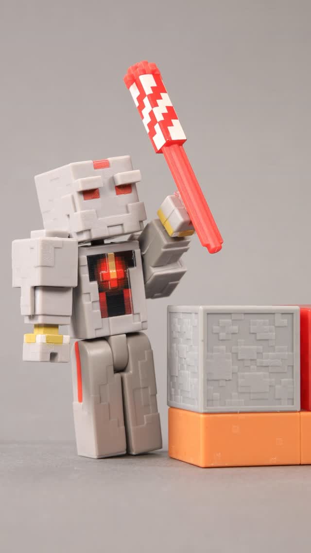 Built together. Pressed together.Squishy Slime Block... ✅Redstone-powered trap... ✅Endless ways to recreate your favorite Minecraft moments IRL!! Shop at the link in bio!Each sold separately, subject to availability. Colors and decorations may vary.#Minecraft #Mattel by @minecraft