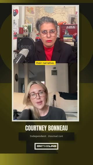 🎤 “My reporting doesn’t fit their narrative.” 🎤

Lebanon was bombing Tyre again today and @courtneybonneauphotography was there. 

📍 I’ve been following Courtney Bonneau’s coverage from Lebanon for two years now. The war correspondent has been unflinching in her documenting of Israel’s destination of Southern Lebanon and the displacement of more than a million people. 

🎤 FULL INTERVIEW on my YouTube channel 🎤