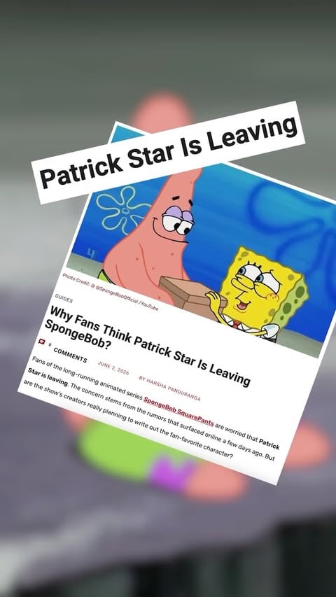 WHO ARE YOU PEOPLE with these rumors?!? Patrick Star is NOT going anywhere. Big news:

🧡 Nickelodeon continues to expand the globally beloved animated property with the renewal of additional cycles of SpongeBob SquarePants and its spinoff The Patrick Star Show
🧽 The brand has renewed SpongeBob SquarePants (seasons 18+19 with 26 half-hour episodes in total) and The Patrick Star Show for (seasons 6 and 7 with 26 half-hour episodes in total)
⭐️ Brand-new episodes of SpongeBob SquarePants are premiering Fridays in June and will continue to rollout into July and August with The Patrick Star Show joining the lineup on Fridays
🐌 SpongeBob SquarePants season 17 launches June 12 and The Patrick Star Show season 5 launches July 17