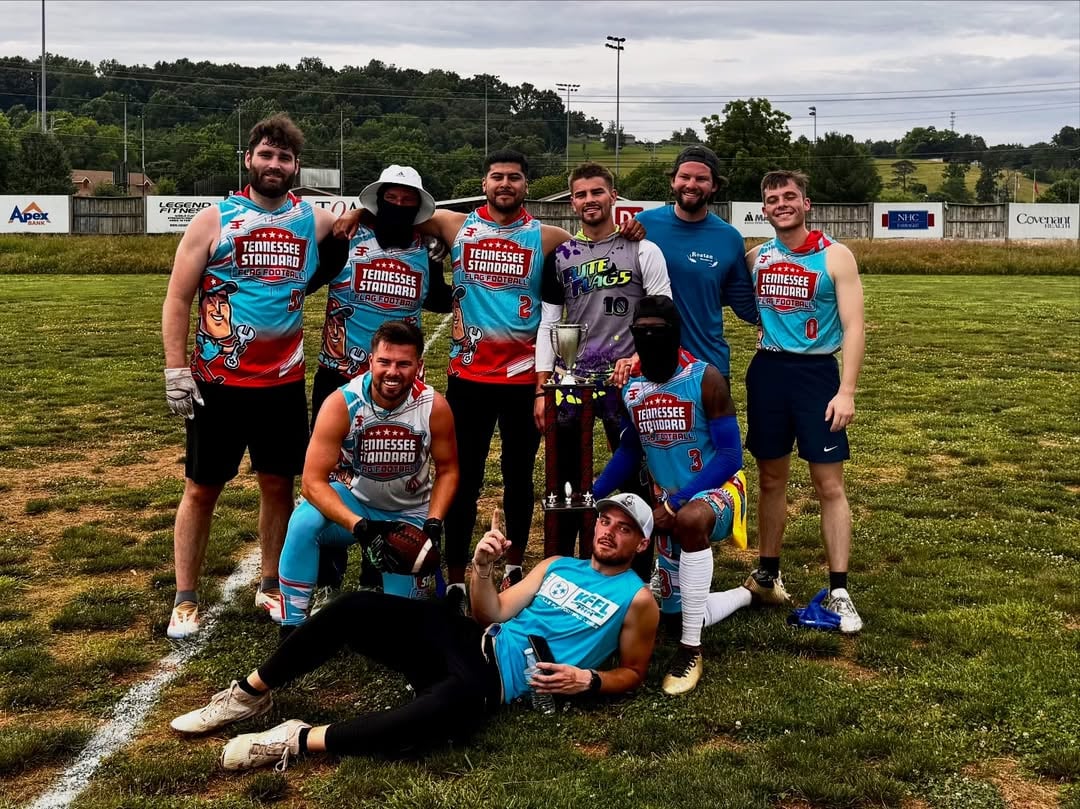 Congrats to Tennessee Standard (Trace & Warden) & Scully Mane (Trace) on winning the championship games! 🏈👏 by @thebatesfam