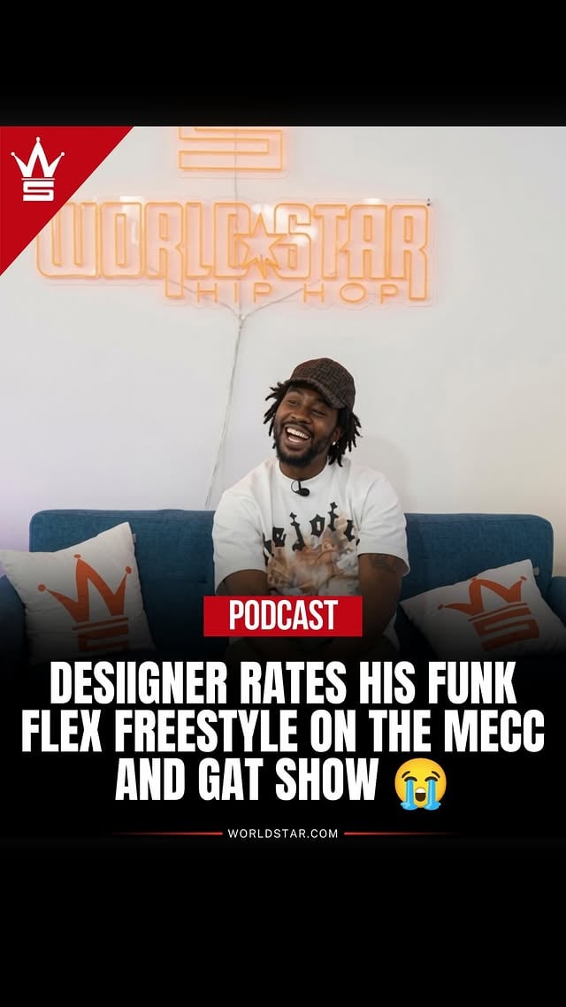 #Desiigner kept it all the way honest on the ‘Mecc and Gat Show,’ rating his own Funk Flex freestyle a 3 out of 10 🎤Host :@mrmecc@gat.taylorAsst producer@worldofjilani@jrwshh@fywtvCo prod@thatfilmdudeProd and Dir@mraaronrossofficialExec prod@joeworldstar@dabigpicture