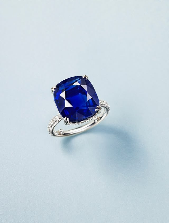 Luminous, velvety and intense are just few of the words that describe the famous blue hues of Kashmir sapphires. These sought after gemstones were discovered in the harsh conditions of the North Himalayan Mountains. Weighing 15.49 carats, Lot 102 highlights the delicate balance of color and clarity that collectors covet when looking to acquire a Kashmir Sapphire. Mounted in platinum, the pavé diamond accents throughout elevate the hand-crafted setting, creating the perfect vessel for the sapphire to show off its legendary characteristics. Classic and admired for over a century, layered with rich gemological history, Lot 102, the Important Sapphire and Diamond Ring, is an exciting opportunity to add one of the most celebrated gemstones to a jewelry collection. Lot 102: AN IMPORTANT SAPPHIRE AND DIAMOND RINGFeaturing a Royal Blue Kashmir Sapphire of 15.49 caratsEstimate: $1,200,000 – 1,800,000 Magnificent Jewels | New York | 9 June Join us today at Rockefeller Center to view this extraordinary Sapphire! Click the link in our bio to register for Magnificent Jewels. #christies #christiesjewels by @christiesjewels