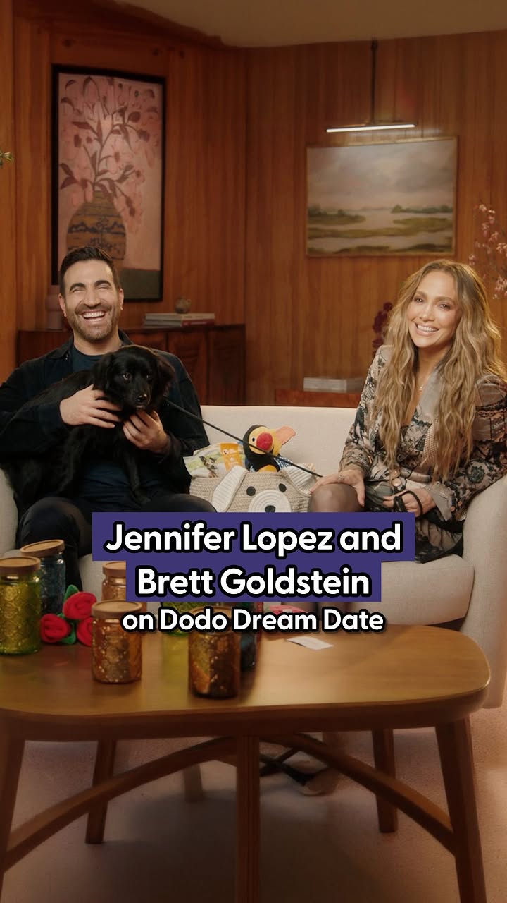 Advice straight from the rom-com queen herself 🙌👸On Dodo Dream Date, @jlo and @mrbrettgoldstein open up about dating, red flags, and their new movie Office Romance, now streaming on @netflix ❤️For more adoptable dogs, visit @wagsandwalks 💕Edited and Produced by @themobtrio by @thedodo