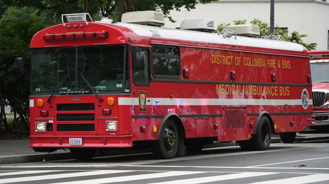 Washington D.C. Fire and EMS Special Events, Mass Casualty, and Medical units supporting the National Memorial Day Parade in Washington D.C. on May 25, 2026. Additional resources from the George Washington Medical Faculty Associates Operational Medicine Division also assisted DCFEMS. by @northernvirginiapolicecars