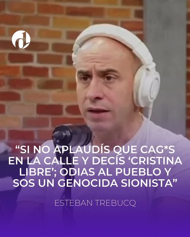 “Ahora ser popular es drogarse al lado de una alcantarilla con una remera del Che Guevara” ❗

😳 Según Esteban Trebucq, en la Argentina se hace un “culto a la marginalidad” y aseguró que “si no aplaudís que cagás en la calle y decís “Cristina Libre”, odias al pueblo, sos un genocida sionista”.

🗣 “Antes para ser popular tenías que tener ganas de laburar”, dijo el periodista de LN+.