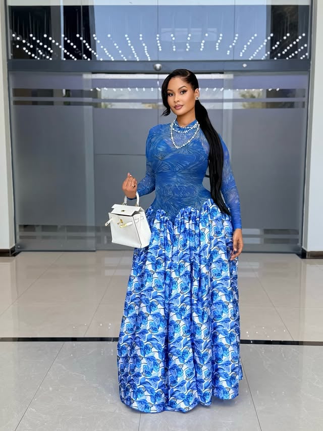 I always wanted to be me when I grew up . 👑 
.
Project Amini was a huge success ✅ 
Cc @brightafricans @spencer_minja @docta_ulimwengu 
#hatuanamobetto 
.
Dress from - @komeosalor 💋