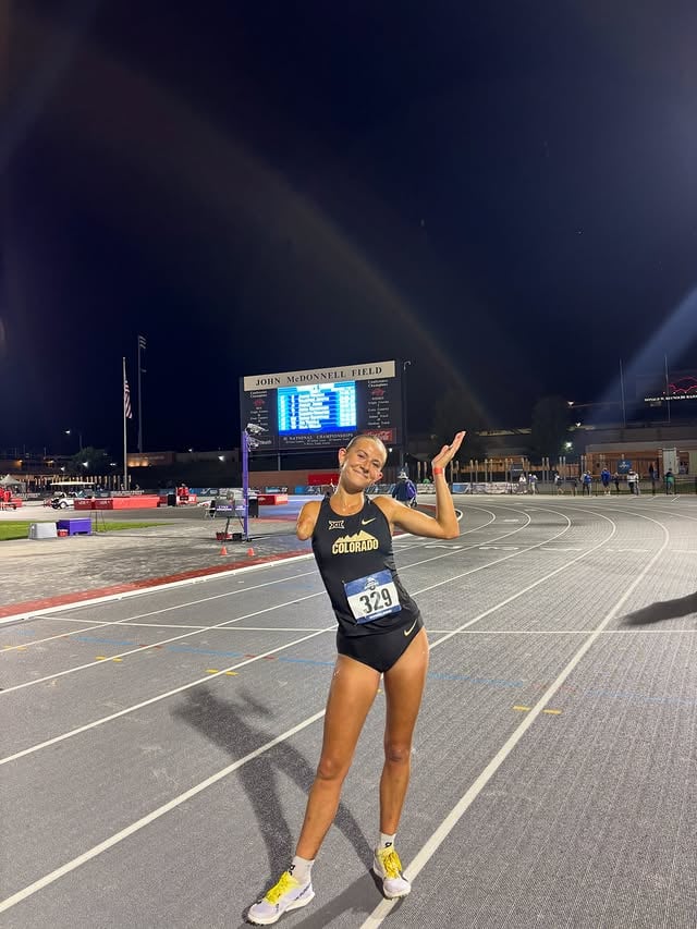 6 years.

I’ve worn multiple jerseys on this road. Each one carried lessons and challenges, and if all I learned was how to run faster, then I missed the point altogether.

At High Point, I learned who I was becoming, what I wanted from this opportunity, and what I was unwilling to compromise to achieve it. I met faithful friends, made mistakes, grew through them, and learned to trust my Heavenly Father more deeply. And took my first leap of faith knowing there was more. 

At Tennessee, I experienced community, passion, and opportunities beyond what I thought possible. Hard work took on a whole new meaning, but so did gratitude. The friendships and memories from that chapter will stay with me for a lifetime. This becoming one of the most unforgettable chapters. 

Then came Colorado… The homecoming chapter. 

After setbacks, uncertainty, and plenty of lessons, I committed to seeing it through. Through the support of teammates, friends, coaches, and family, I found a freedom, presence, and joy in competing that I did not know was possible.

Thank you, Jesus!

Looking back, I remember the incredible overcoming but also the setbacks, prayers, mentorship, hard conversations, and seasons of rebuilding. Every part of this journey had purpose. Every chapter helped shape who I am today.

And through it all, the Lord has remained faithful, forgiving, restoring, protecting, and redeeming. He has opened incredible doors and closed necessary ones. Even when I made this pursuit an idol, He never left my side, patiently correcting my heart posture and reminding me that this ability to run is simply an outpouring of His grace. Through it all, He has revealed His character, His love, and His heart for His Gospel.

With many emotions, I write this knowing that every great story begins with a great Author. Looking back, I am amazed by the way He has written this chapter of my life and confident He will continue to do so.

While this has been a chapter of college running, it has allowed me to see the possibilities. 

With overwhelming gratitude, I sit in awe of all He has done, knowing there is still much ink left on the pages yet to be written.