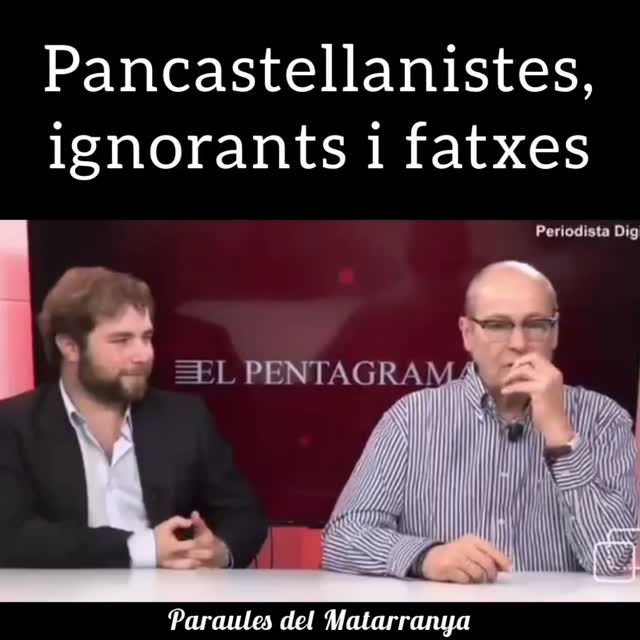 Lo PANCASTELLANISME és així, te com a objectiu eliminar tota llengua i cultura que no sigue la castellana. Ho estàn conseguint.
#pancastellanismo #aragones #arago #catala #euskera